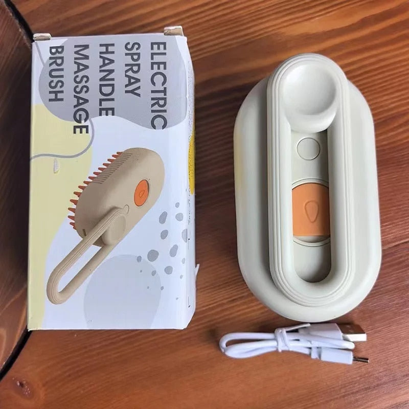 Cepillo de vapor 3 en 1 para gatos